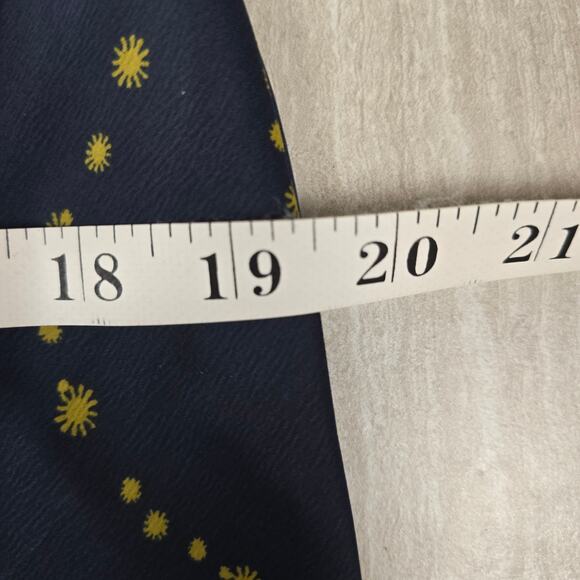 Urban Outfitters Mallory Celestial Slip Dress, Navy & Gold, Sz Medium - Picture 7 of 10